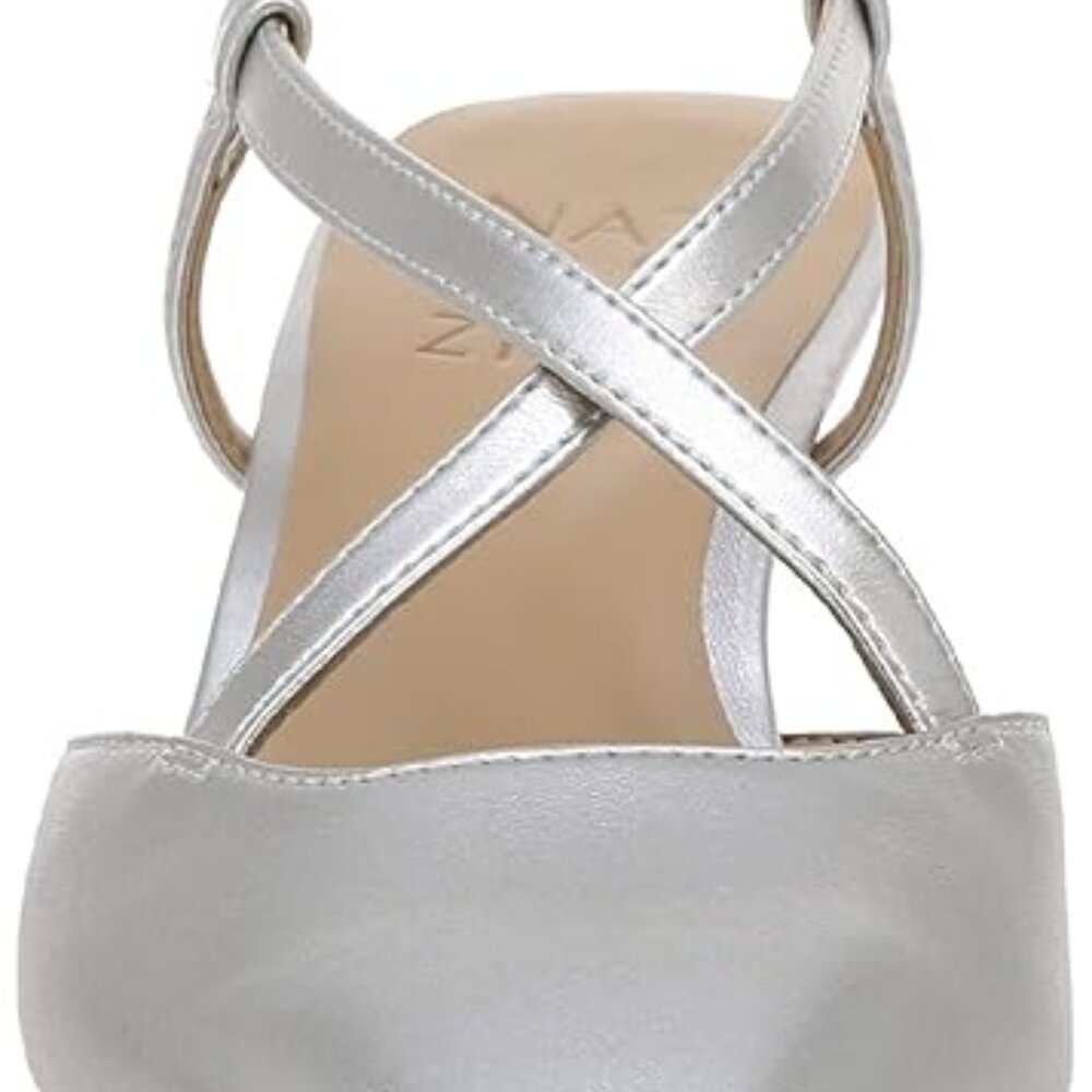 Naturalizer Women's Tahira Strappy Slingback Low Heel Pointed Toe Pump 8..5 - Picture 4 of 4